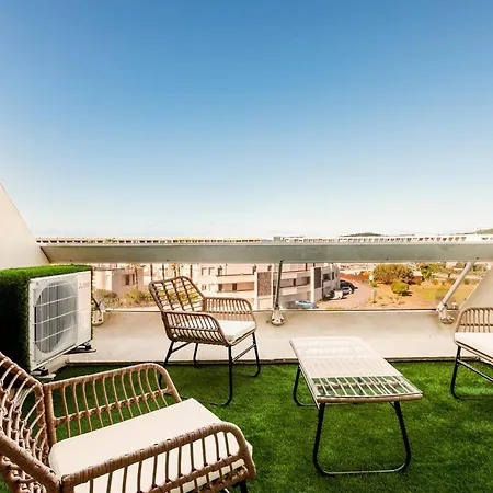Heliopolis Sea View With Terrace Naturist Village Apartament